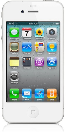 Смартфон APPLE iPhone 4 8GB White - Корсаков