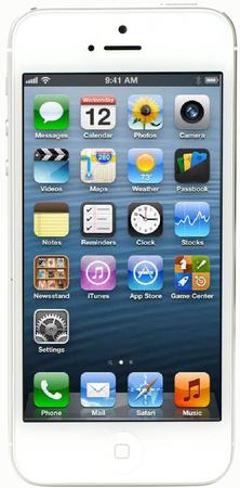 Смартфон Apple iPhone 5 32Gb White & Silver - Корсаков