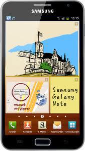 Смартфон Samsung Galaxy Note GT-N7000 Blue - Корсаков